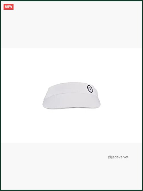 Low-Profile Visor with Cooling Sweatband, Adjustable Stretch Closure main image 6
